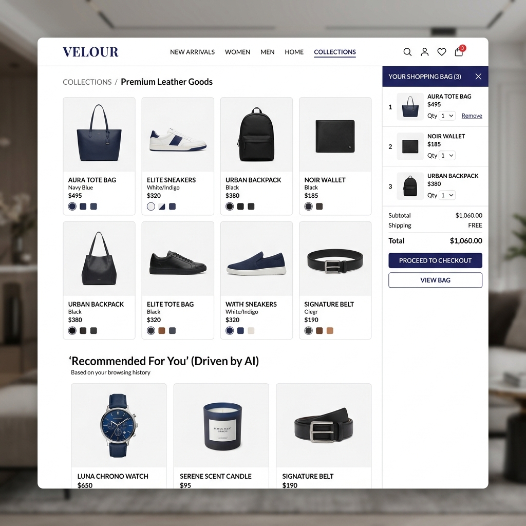 E-Commerce with Recommendation